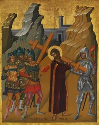 Cristo llevando la cruz